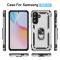  Samsung Galaxy A37 5G Skal Shockproof Hybrid Ring Silver