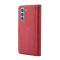  Samsung Galaxy S22 Fodral Premium Kortfack Röd