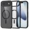 Tech-Protect Tech-Protect iPhone Air Skal MagSafe BasicMag Matt Svart/Transparent