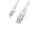 OtterBox OtterBox Premium 1m Lightning - USB-A Kabel Nylonflätad Vit