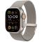  Apple Watch 42/44/45/46/49 mm Armband Milanese Titanium