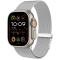 Apple Watch 42/44/45/46/49 mm Armband Milanese Silver