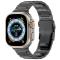  Apple Watch 42/44/45/46/49 mm Armband Metall Svart