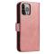  iPhone 13 Plånboksfodral Läder Roséguld
