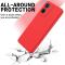  Motorola Moto G06 Power Skal Liquid Silikon Röd