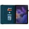  Samsung Galaxy Tab A11 / A9 Fodral Butterfly Flower Blå