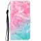  Samsung Galaxy A04s / A13 5G Fodral Marmor Rosa/blå