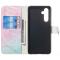  Samsung Galaxy A04s / A13 5G Fodral Marmor Rosa/blå