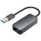  USB-A - RJ45 Nätverksadapter Grå