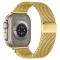  Apple Watch 42/44/45/46/49 mm Armband Milanese Guld
