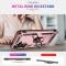 Samsung Galaxy A37 5G Skal Shockproof Hybrid Ring Roséguld
