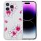  iPhone 16 Pro Skal TPU Blommor