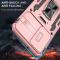  Samsung Galaxy S23 Plus Skal Ring CamShield Roséguld