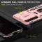  Samsung Galaxy S23 Plus Skal Ring CamShield Roséguld