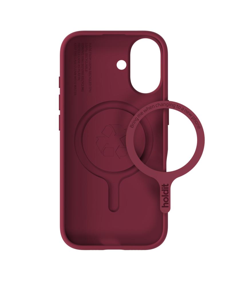 holdit holdit iPhone 17 Mobilskal Soft MagSafe Red Velvet