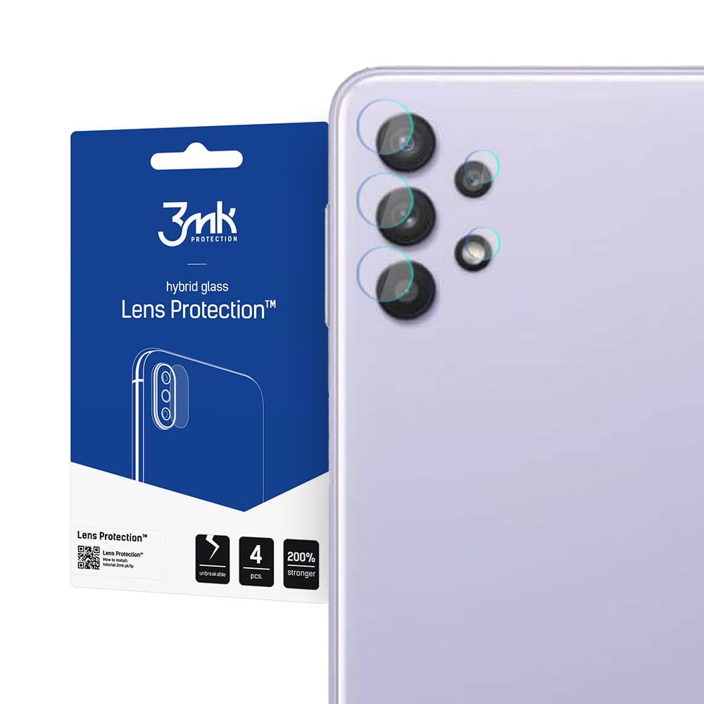 3MK 3MK Samsung Galaxy A33 5G 4-PACK Linsskydd Hybrid Glas