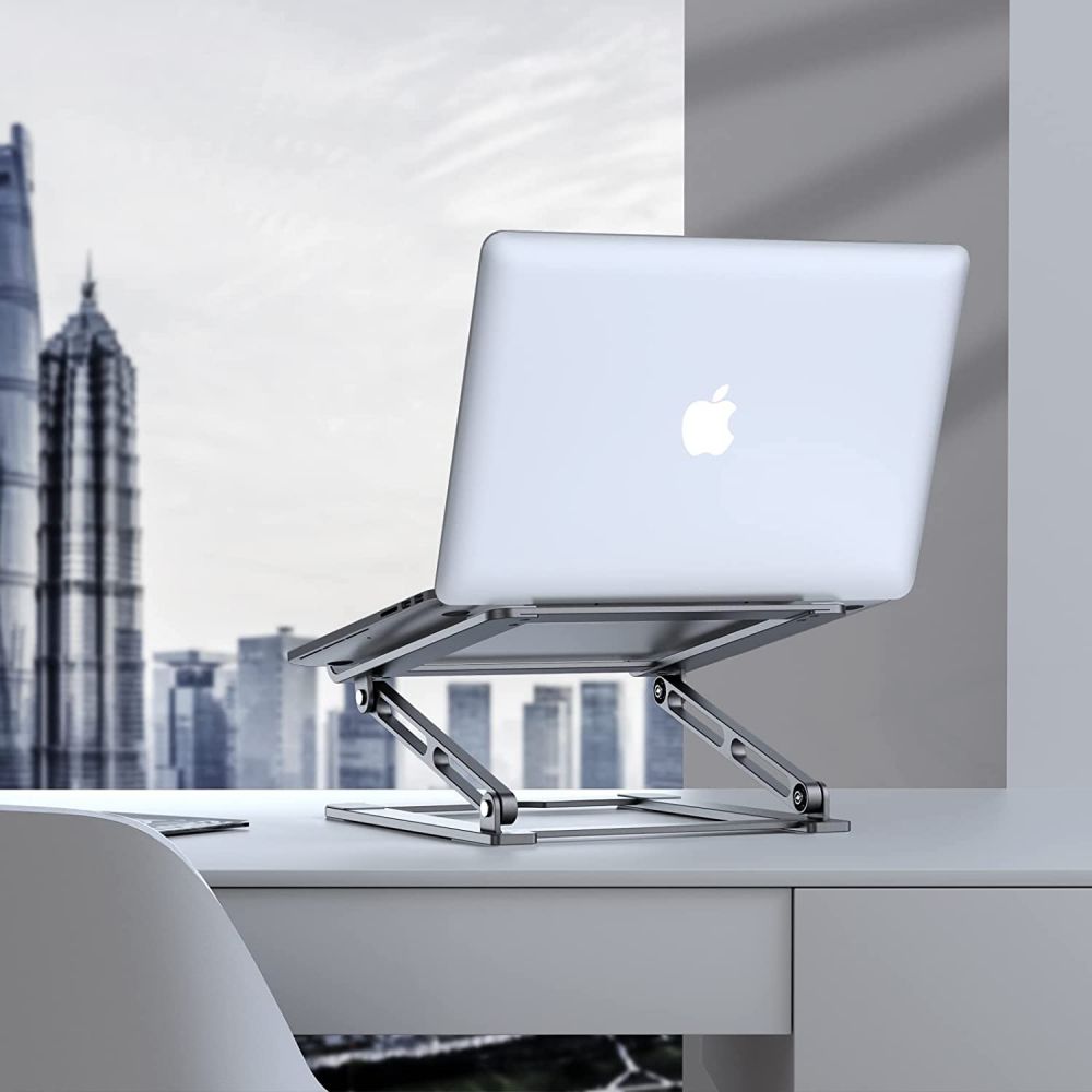 Tech-Protect Tech-Protect Prodesk Laptop Stativ Universal Silver