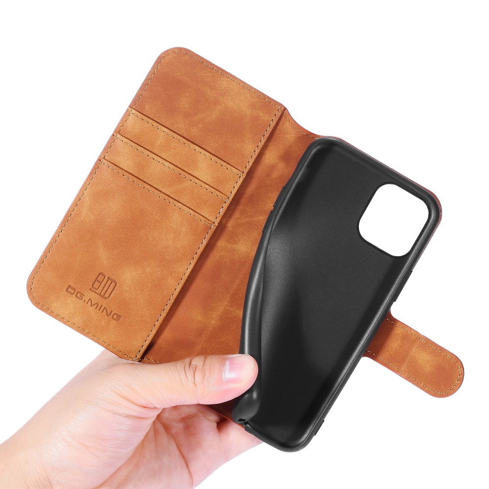 DG.MING DG.MING iPhone 11 Fodral Retro Läder Brun