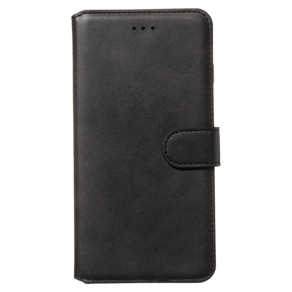  iPhone 11 Fodral Solid Läder Svart