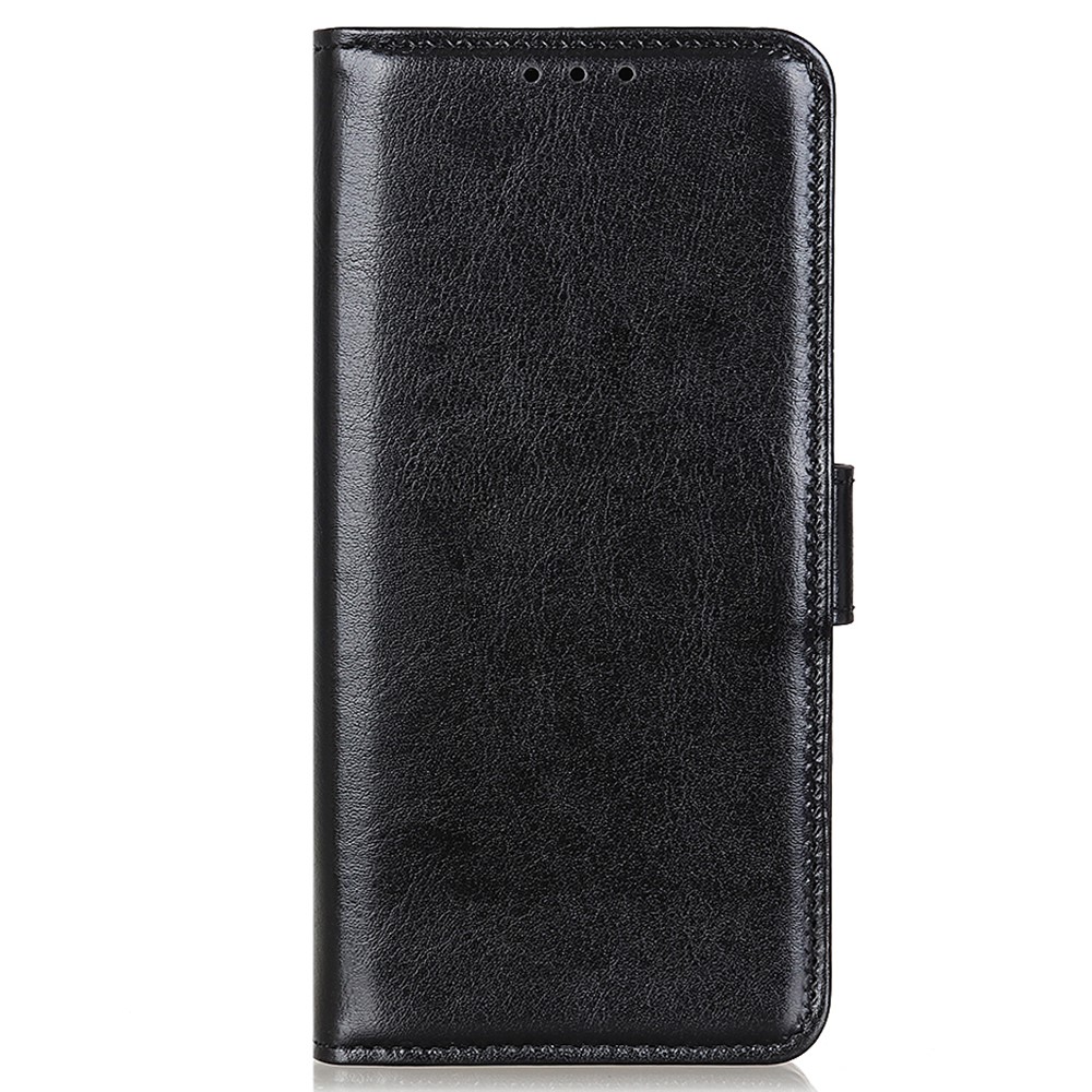  iPhone 13 Pro Fodral Crazy Horse Läder Svart