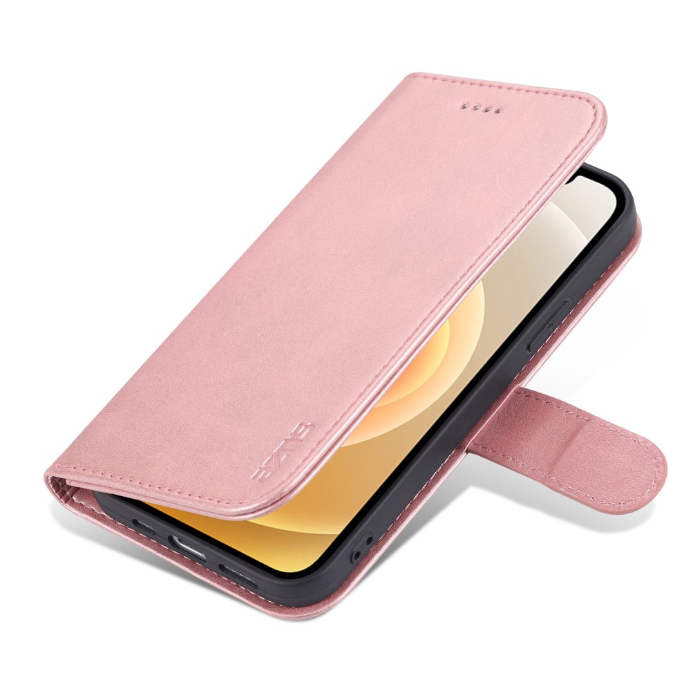 AZNS AZNS iPhone 12 Pro Max Fodral Läder Roséguld