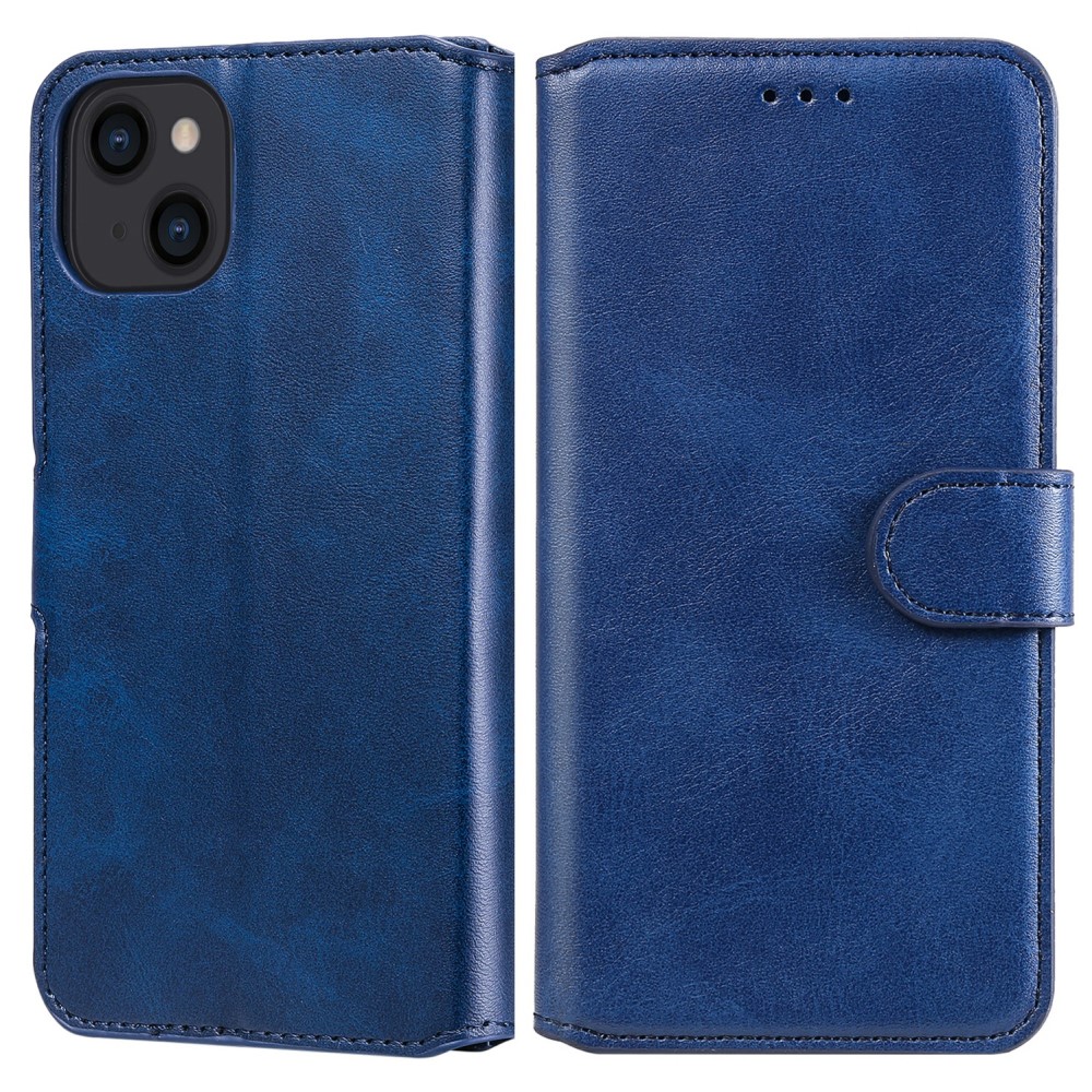  iPhone 13 Fodral Läder Blå