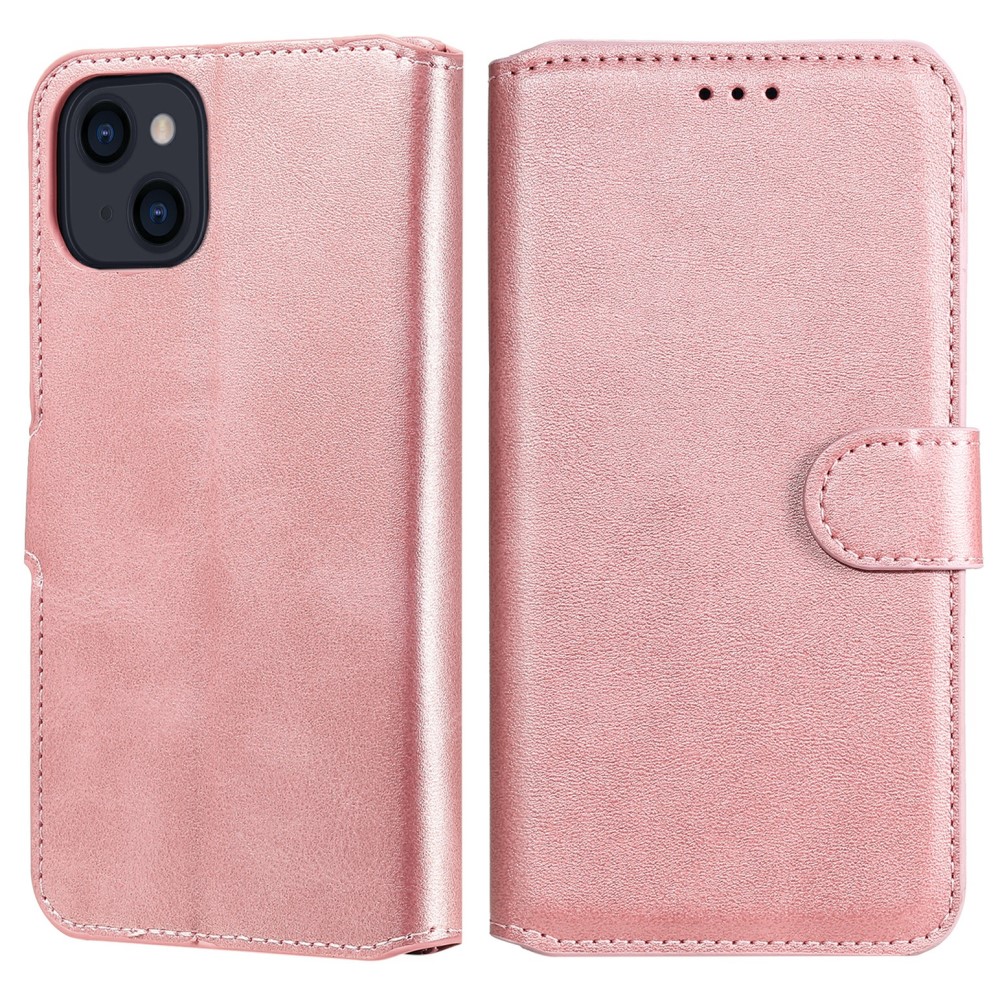  iPhone 13 Fodral Läder Roséguld