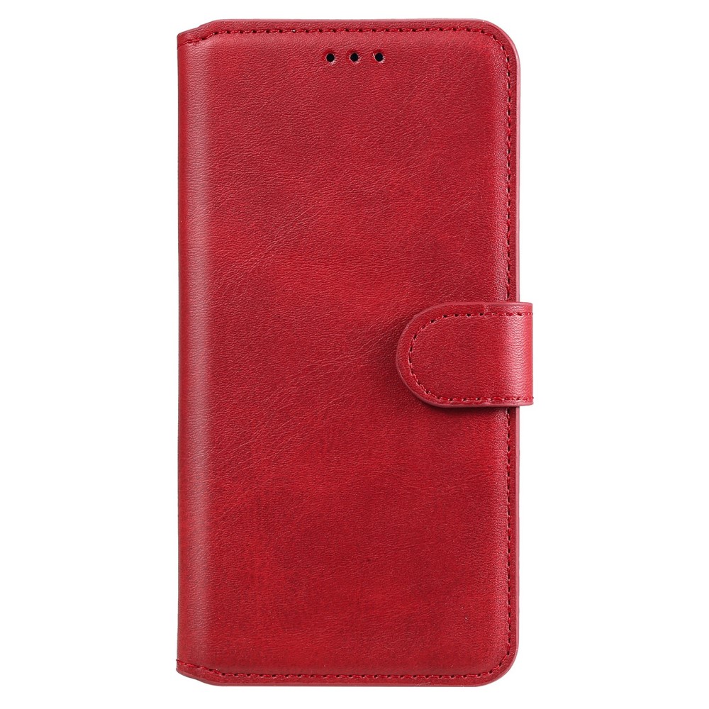  iPhone 13 Mini Fodral Läder Röd