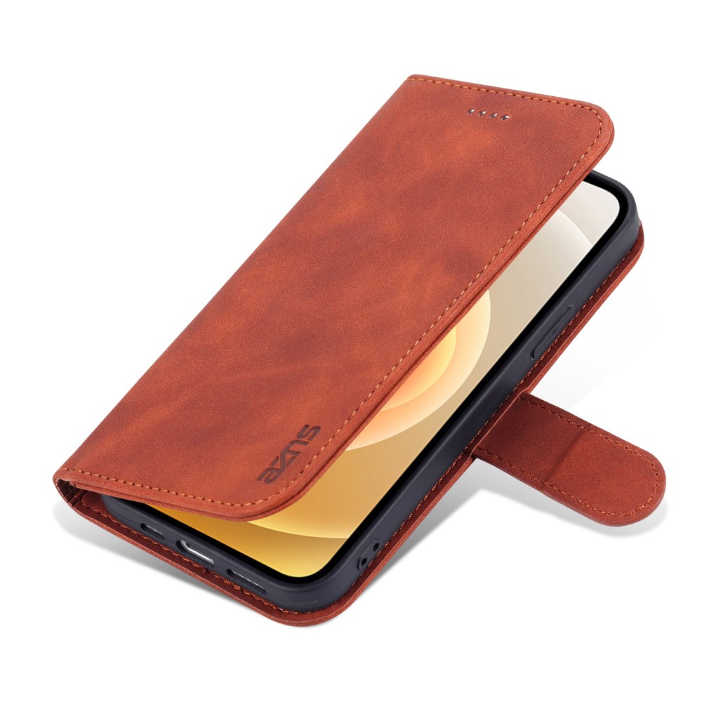 AZNS AZNS iPhone 13 Pro Fodral Läder Brun