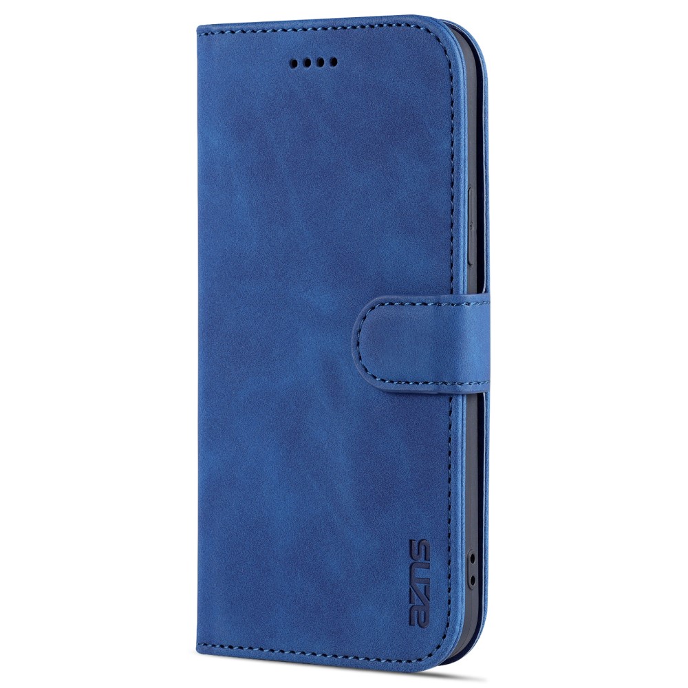 AZNS AZNS iPhone 13 Pro Fodral Läder Blå