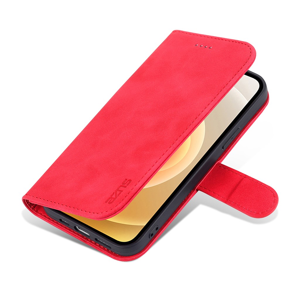 AZNS AZNS iPhone 13 Fodral Läder Röd