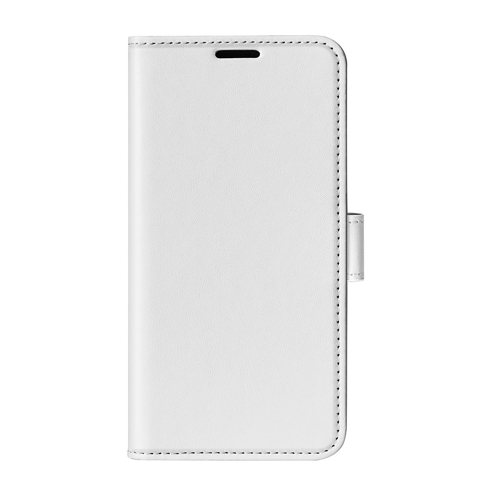  Sony Xperia 10 IV Fodral Crazy Horse Läder Vit