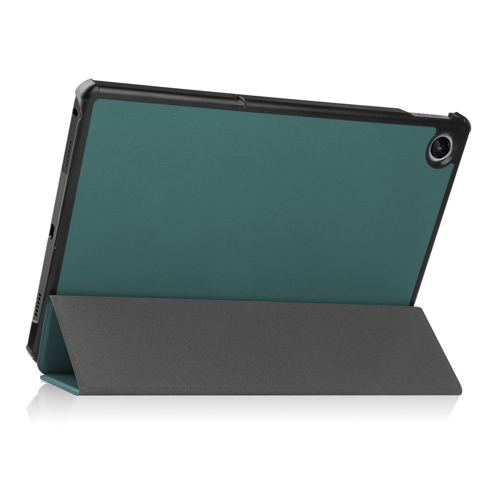  Lenovo Tab M10 Plus Gen 3 Fodral Tri-Fold Mörk Grön