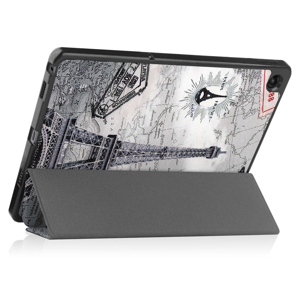  Lenovo Tab M10 Plus Gen 3 Fodral Tri-Fold Eiffeltornet