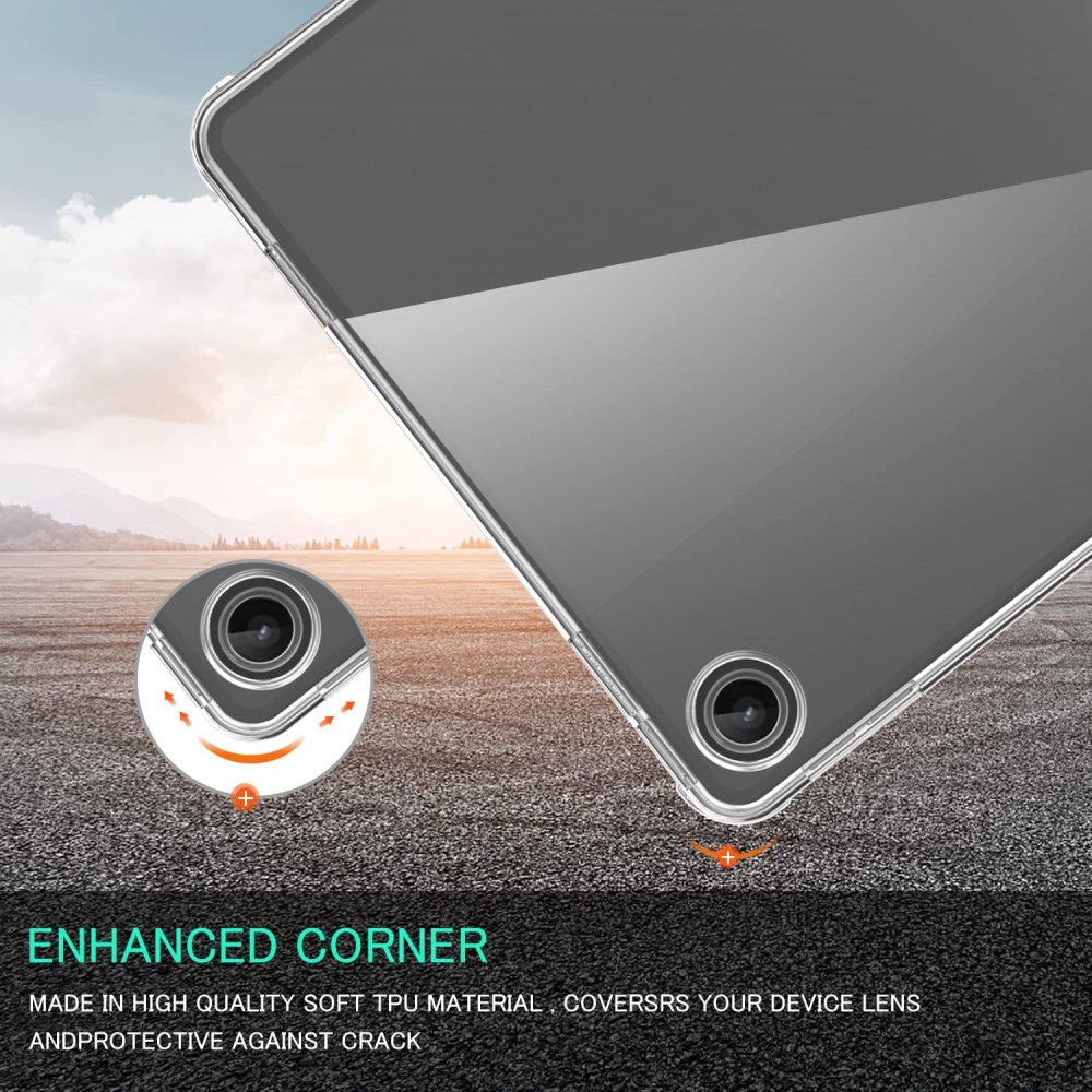  Lenovo Tab M10 Plus Gen 3 Skal TPU Matt Transparent