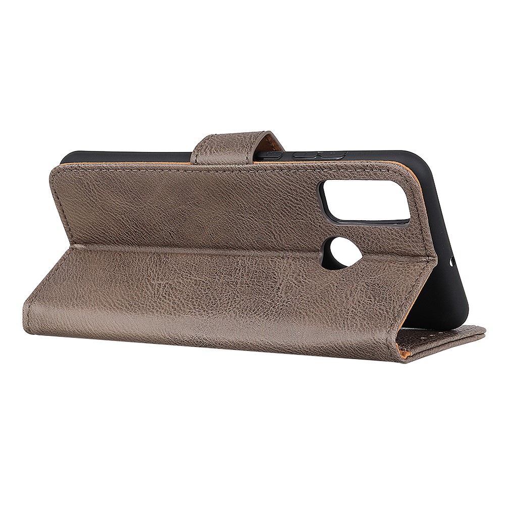 KHAZNEH KHAZNEH Xiaomi Redmi 9C Fodral Läder Khaki
