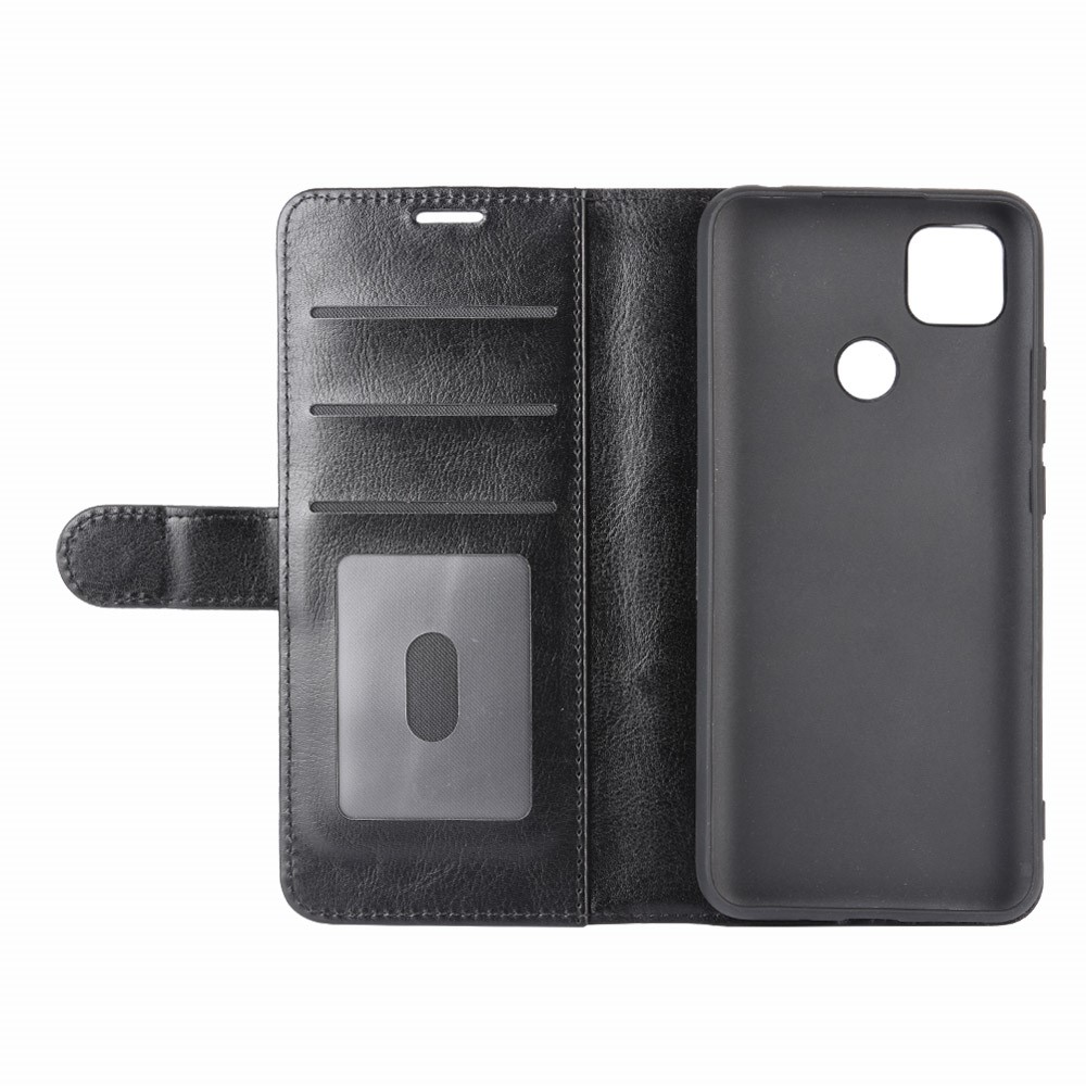  Xiaomi Redmi 9C Fodral Crazy Horse Svart