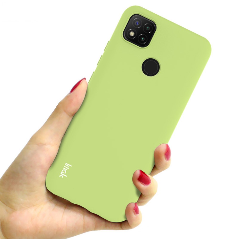 IMAK IMAK Xiaomi Redmi 9C Skal Skin Touch Grön
