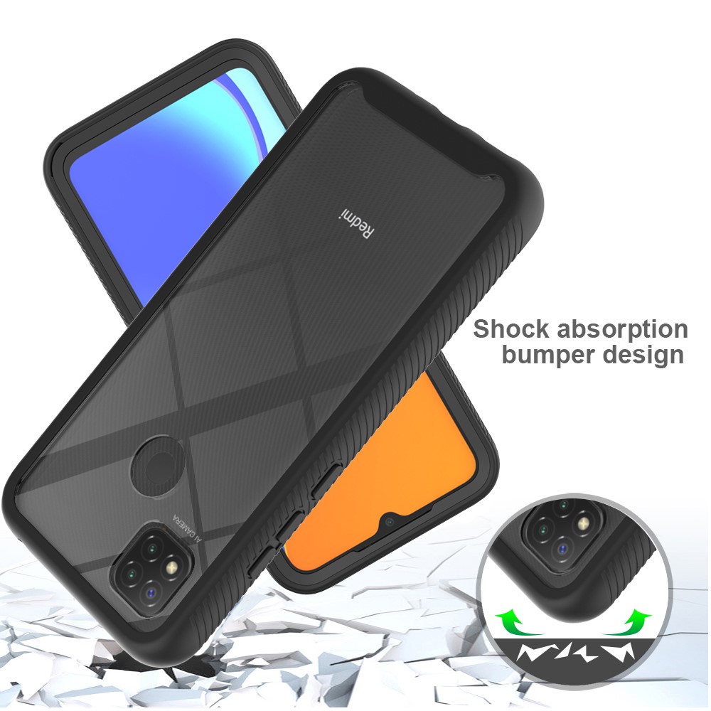  Xiaomi Redmi 9C Skal 360 Hybrid Svart