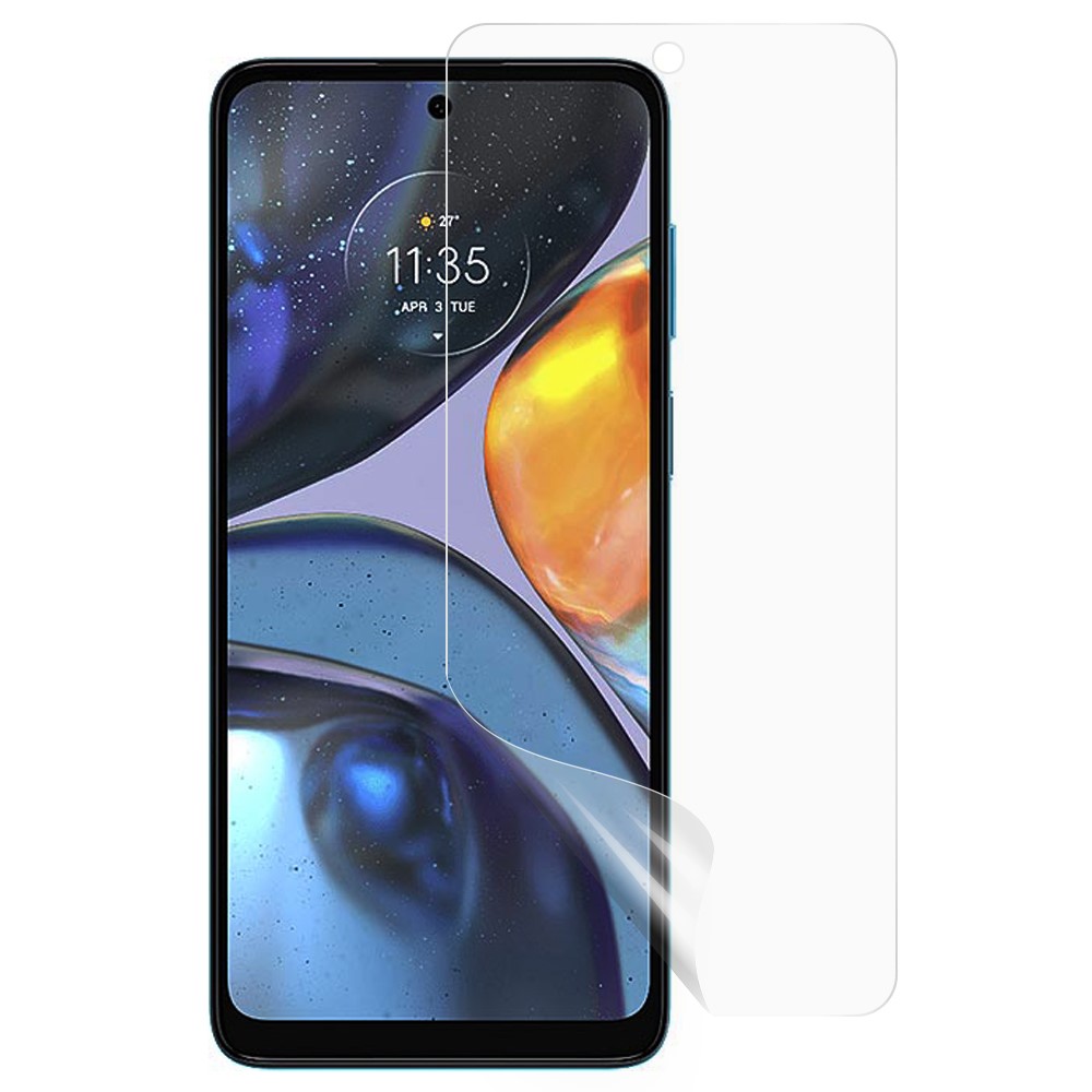  Motorola Moto G22 Skärmskydd PET Transparent