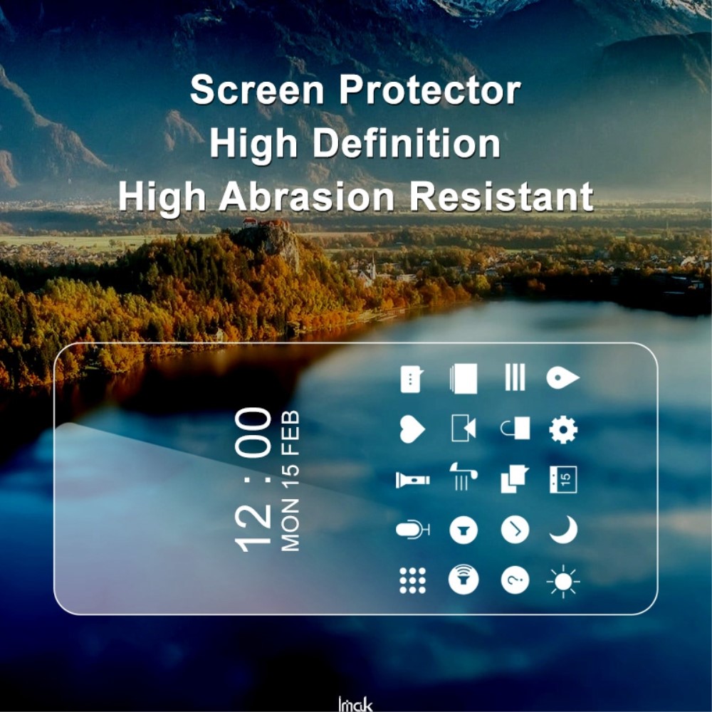 IMAK IMAK Motorola Moto G22 Skärmskydd ARM Series Transparent