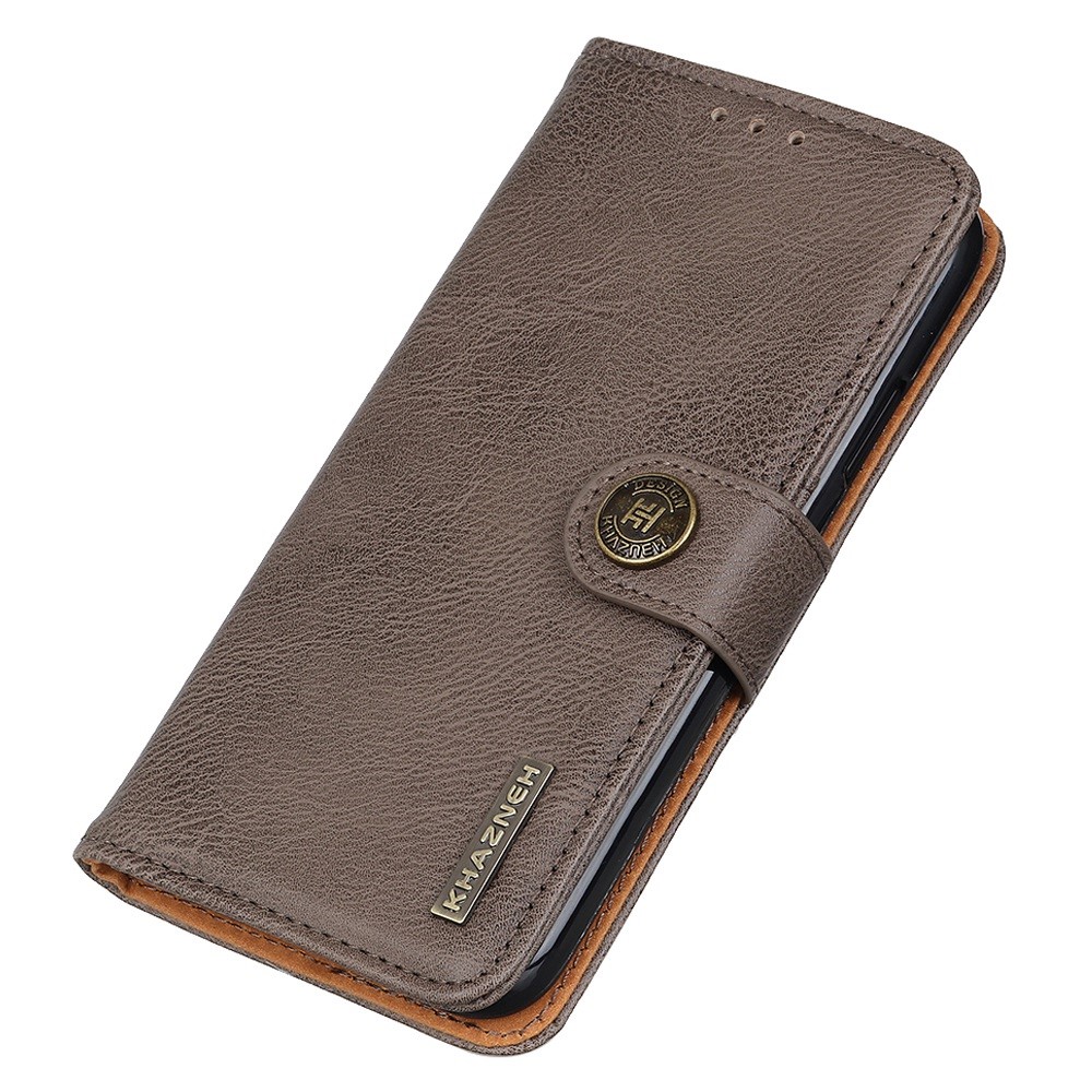 KHAZNEH KHAZNEH OnePlus Nord 2T 5G Fodral Läder Khaki