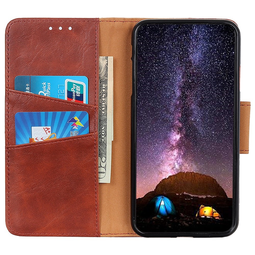  OnePlus Nord 2T 5G Fodral Split Läder Brun