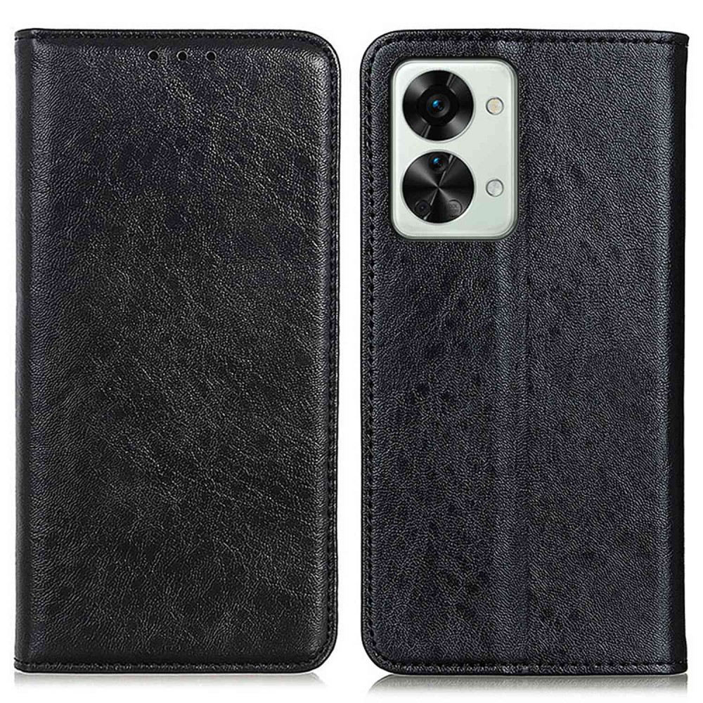  OnePlus Nord 2T 5G Fodral Flip Läder Svart