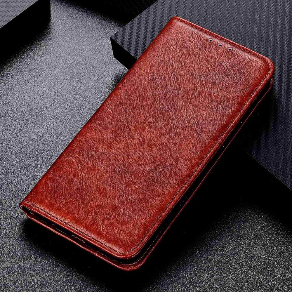  OnePlus Nord 2T 5G Fodral Flip Läder Brun