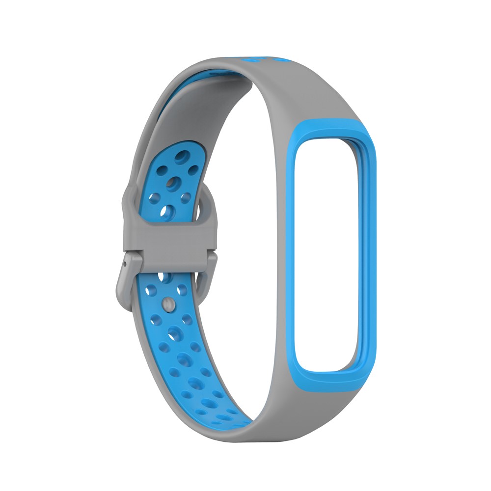  Samsung Galaxy Fit 2 SM-R220 Armband Ihåligt Silikon Grå/Blå