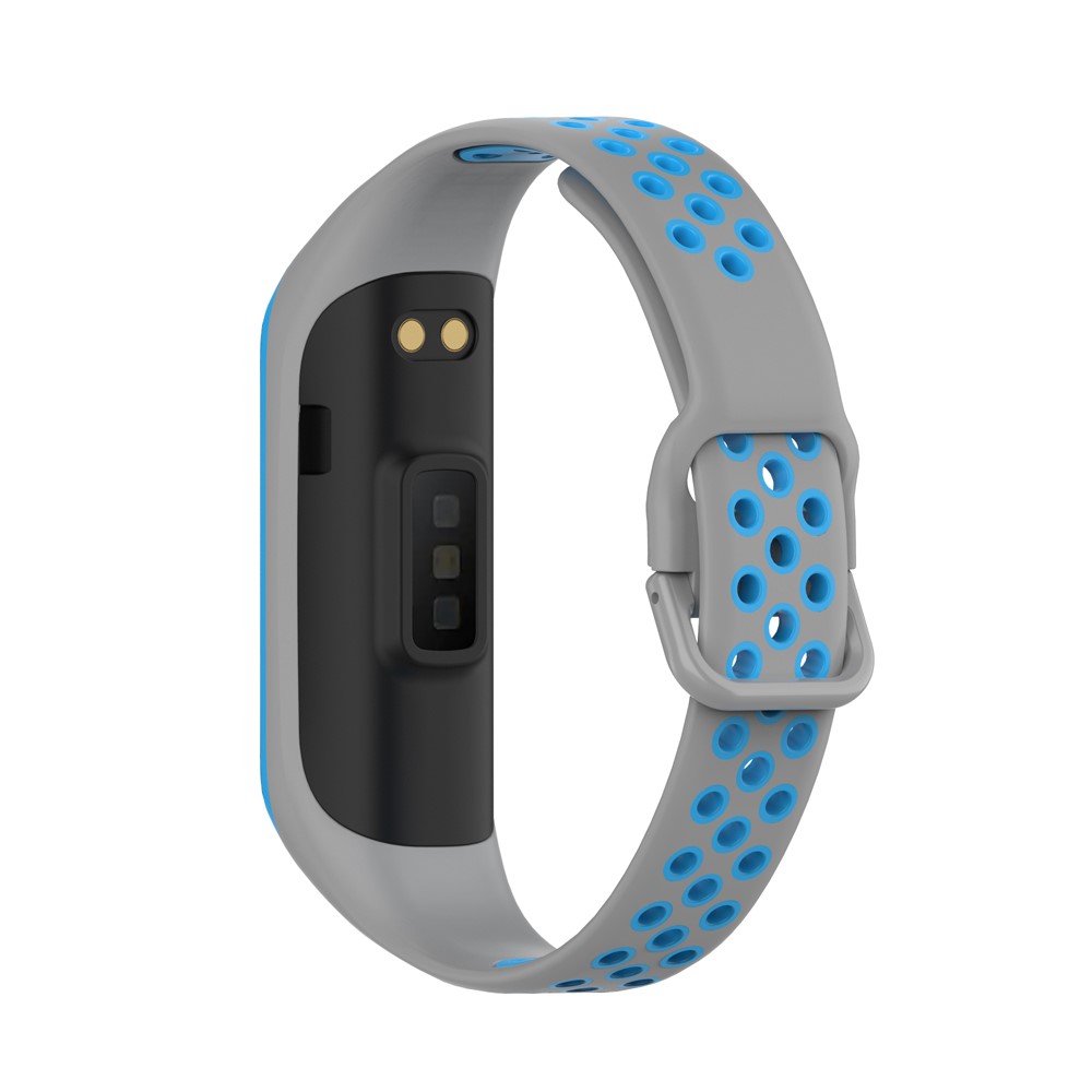  Samsung Galaxy Fit 2 SM-R220 Armband Ihåligt Silikon Grå/Blå