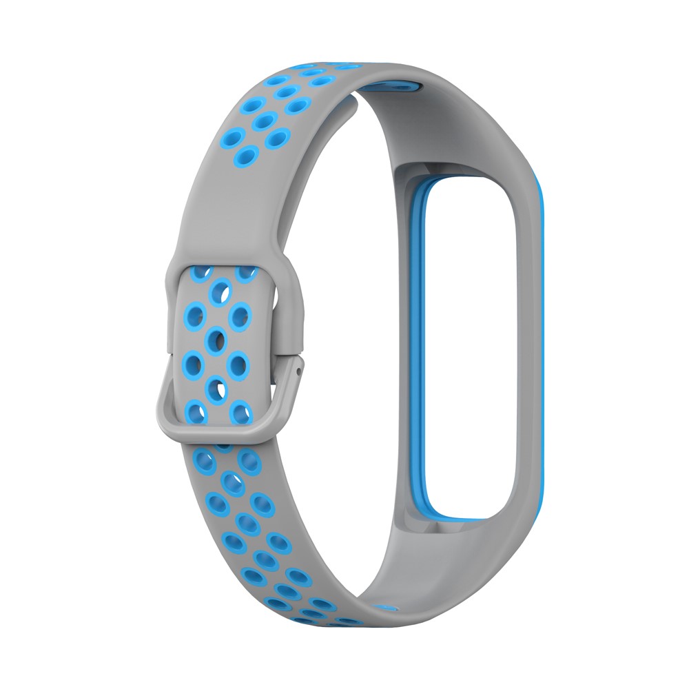  Samsung Galaxy Fit 2 SM-R220 Armband Ihåligt Silikon Grå/Blå