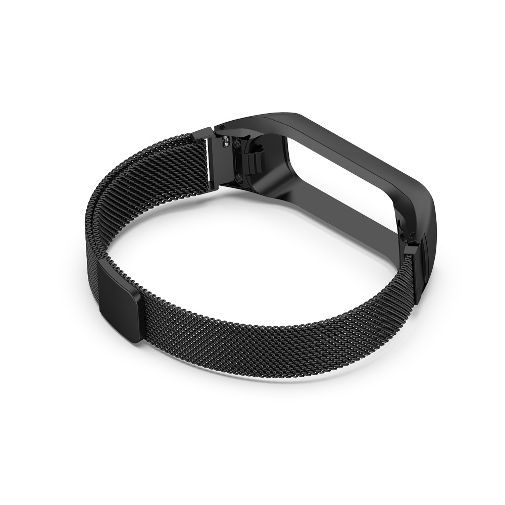  Samsung Galaxy Fit 2 Metall Armband Milanese Loop Svart