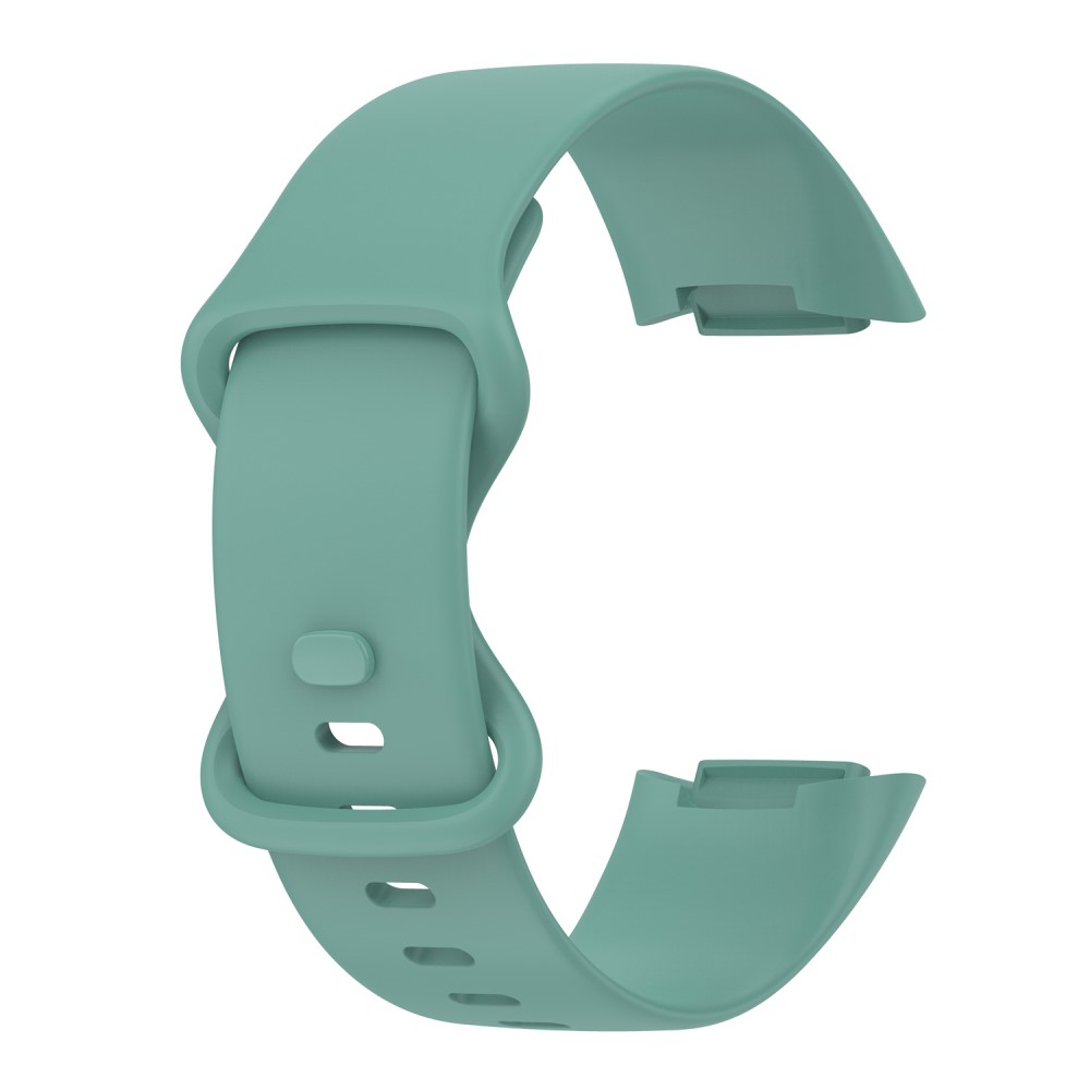  Fitbit Charge 6 / 5 Armband TPU (L) Grön